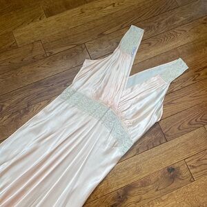 Incredible satin 1930s bias cut gown